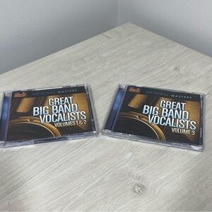 Great Big Band Vocalists Vol 1 2 & 3 (CD, 2012) My Music Original Masters Good
